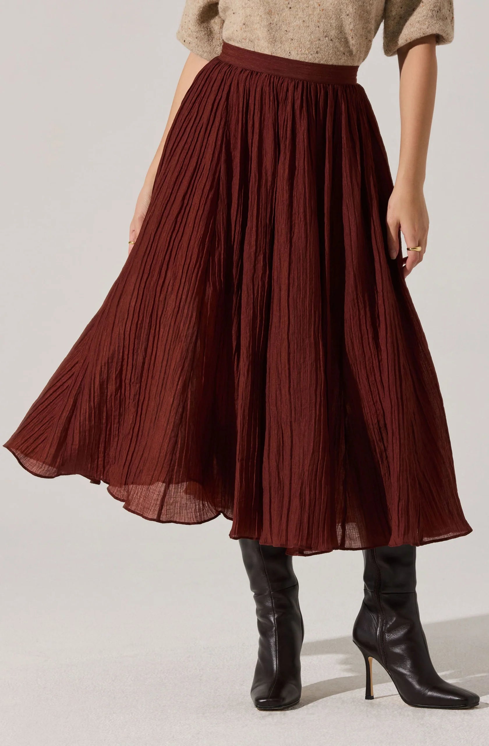 Salome Pleated Skirt
