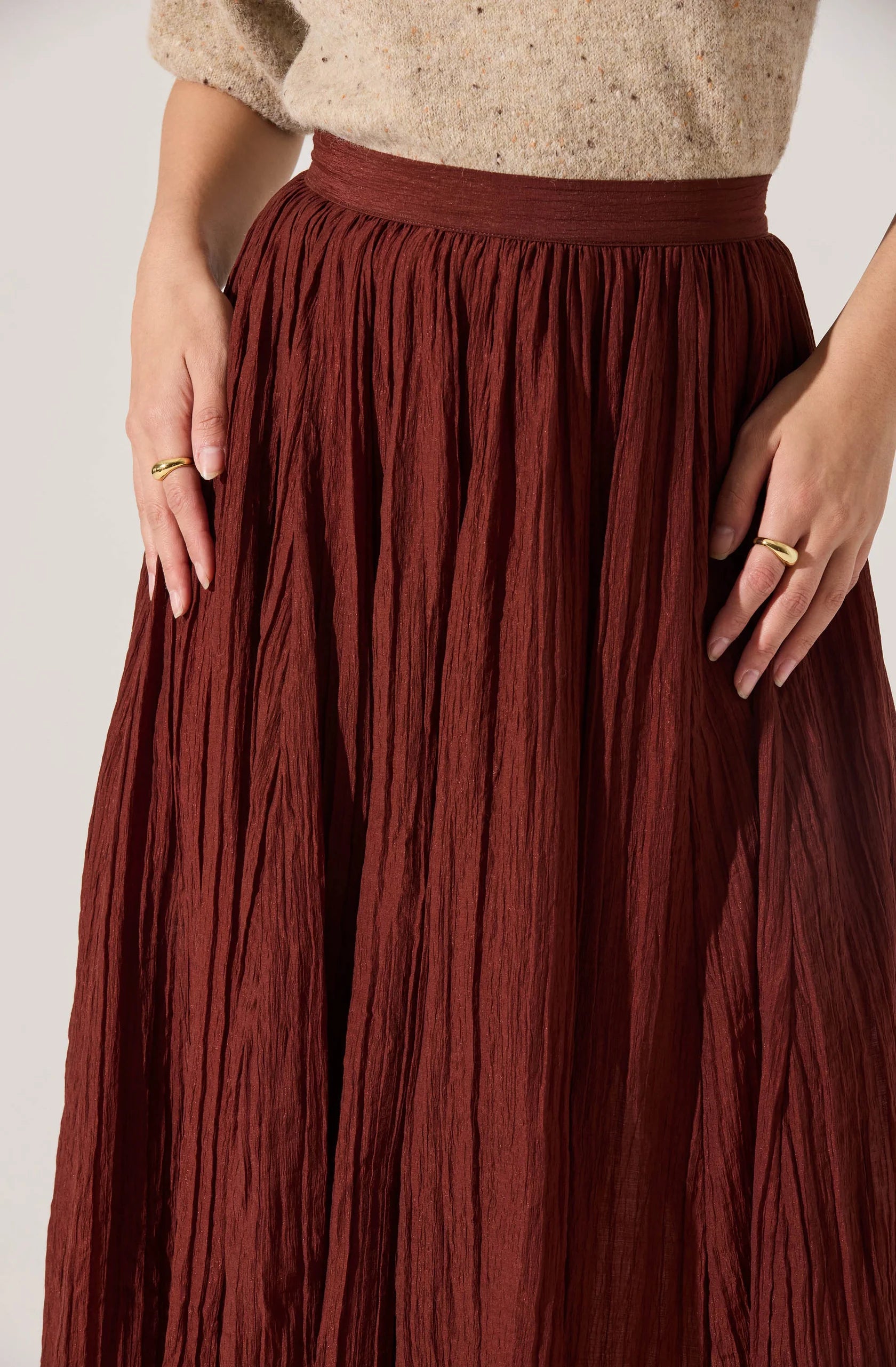 Salome Pleated Skirt