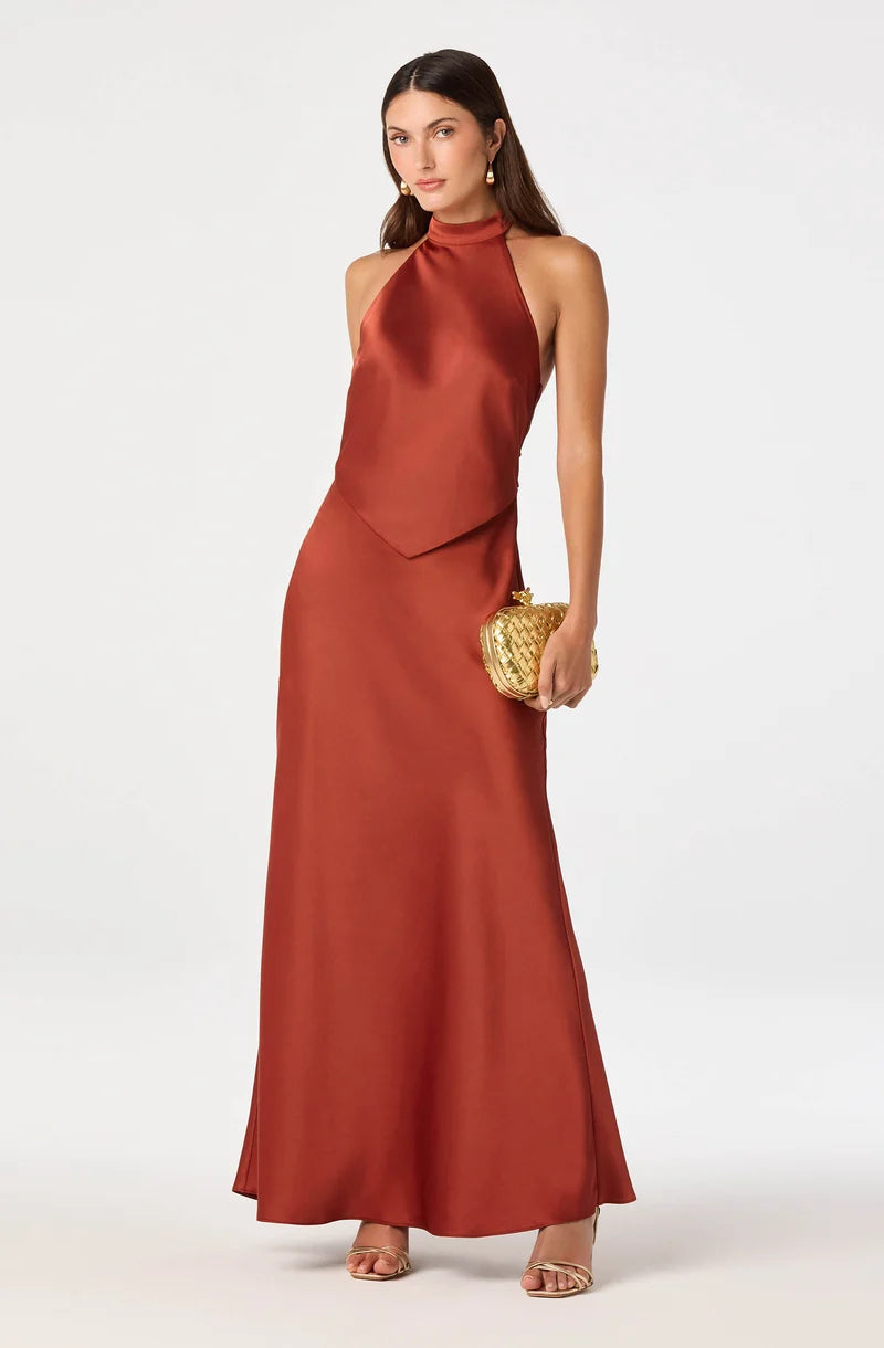 Viridiana Satin Halter