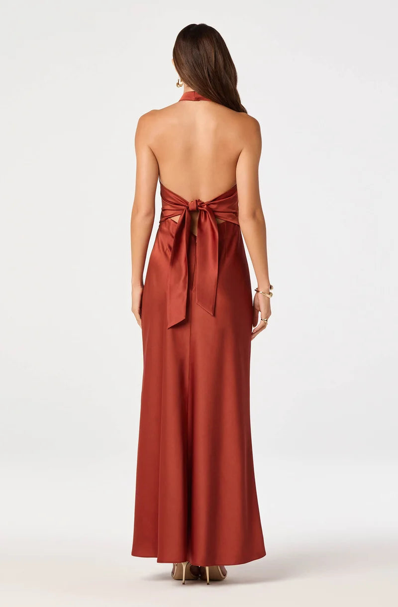 Viridiana Satin Halter