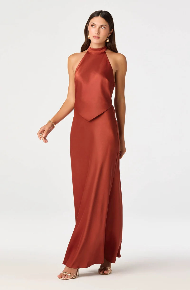 Viridiana Satin Halter