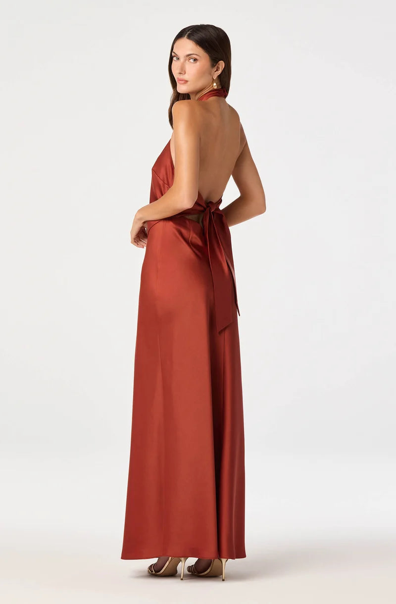 Viridiana Satin Halter