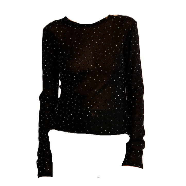 Beatrice Sequin Mesh Undershirt