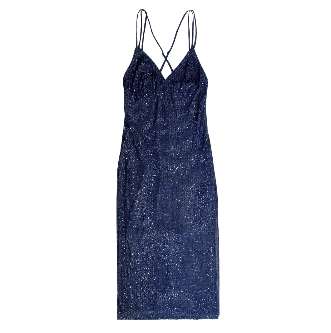 Aster Sequin Slip Dress