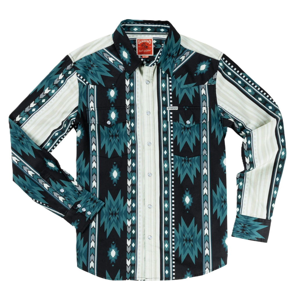 Serape Pearl Snap Shirth