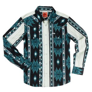 Serape Pearl Snap Shirt