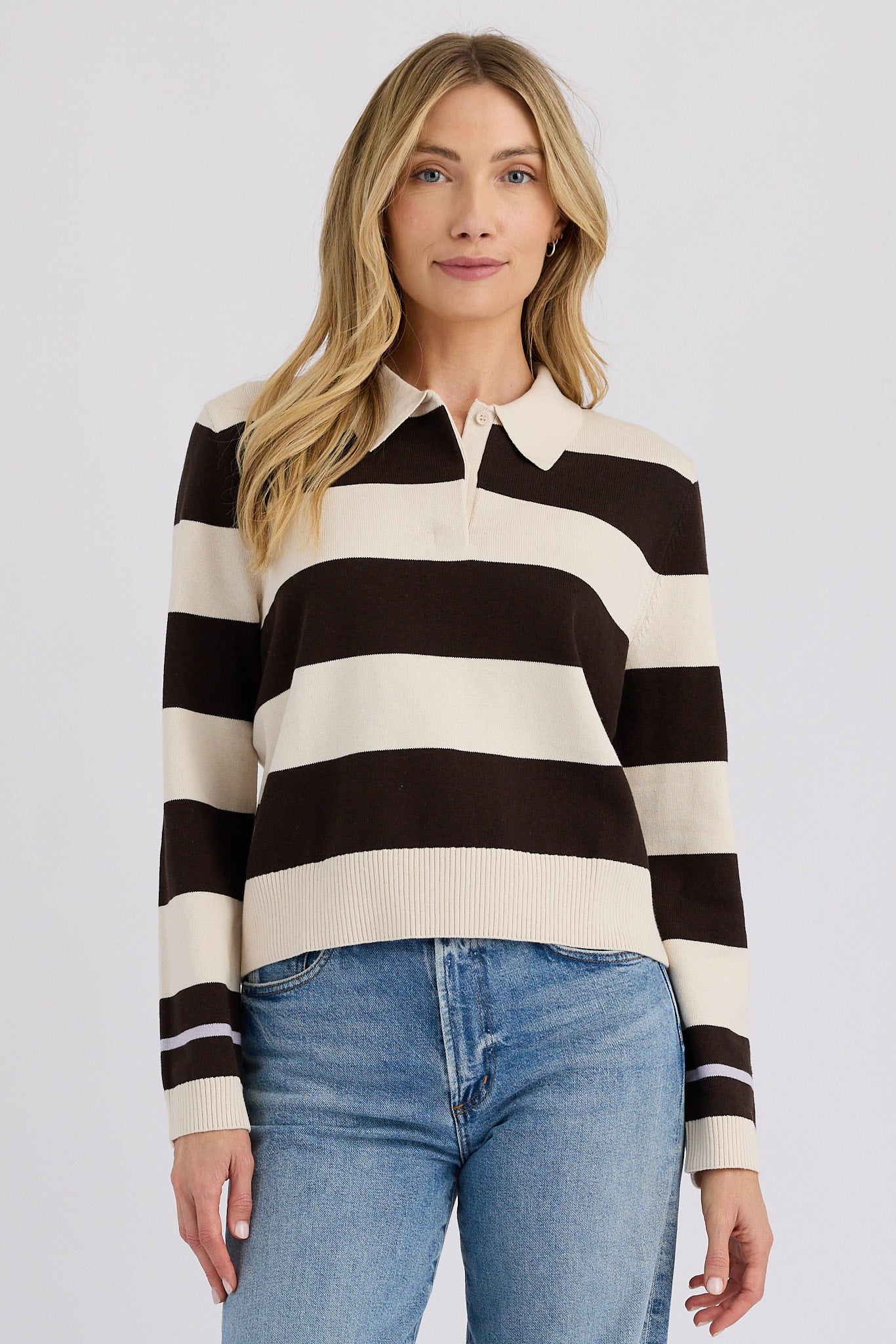 Shawn Stripe Polo