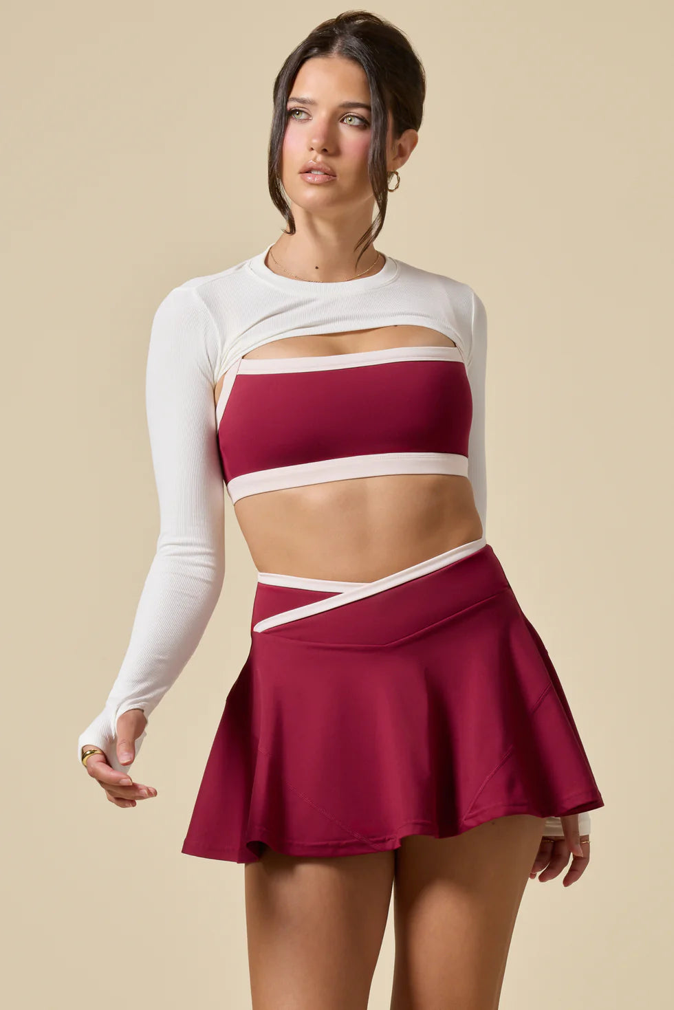 Relevé Ribbed Shrug
