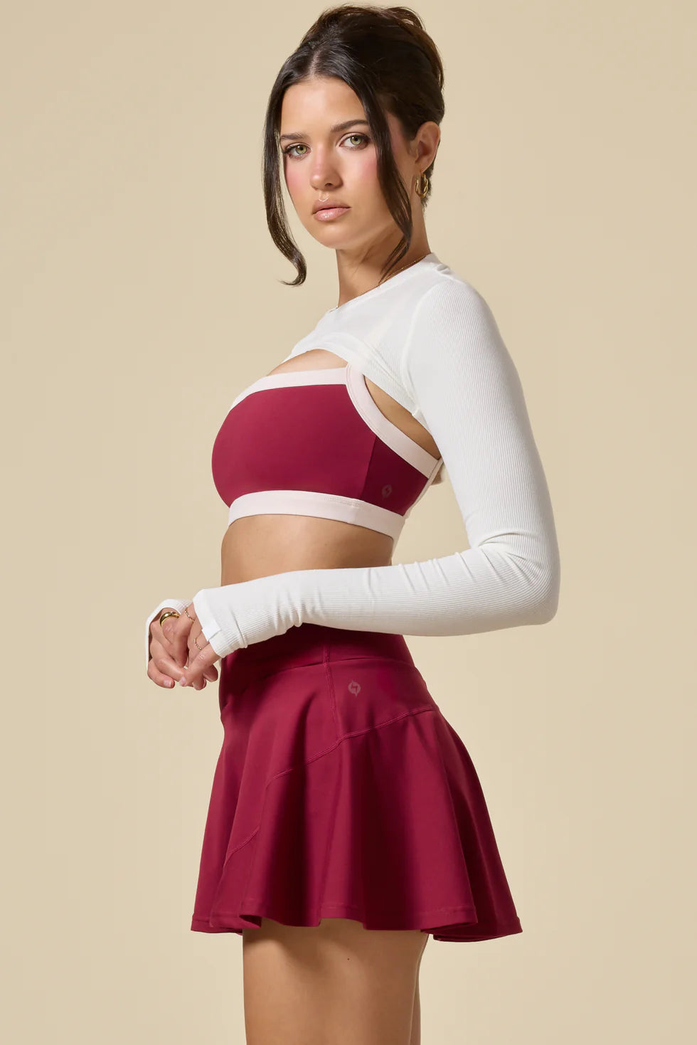 Relevé Ribbed Shrug