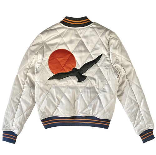 Silver Wings Bomber Jacket