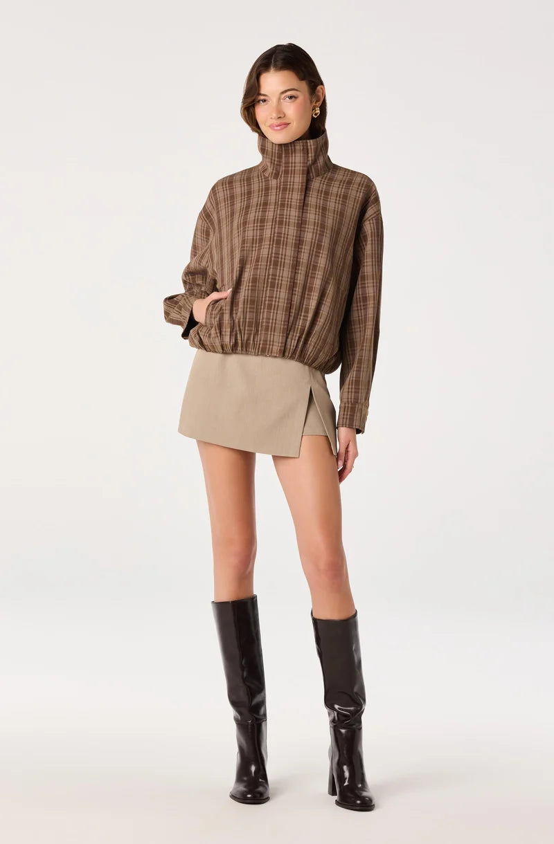 Tessa Slit-Front Mini Skort