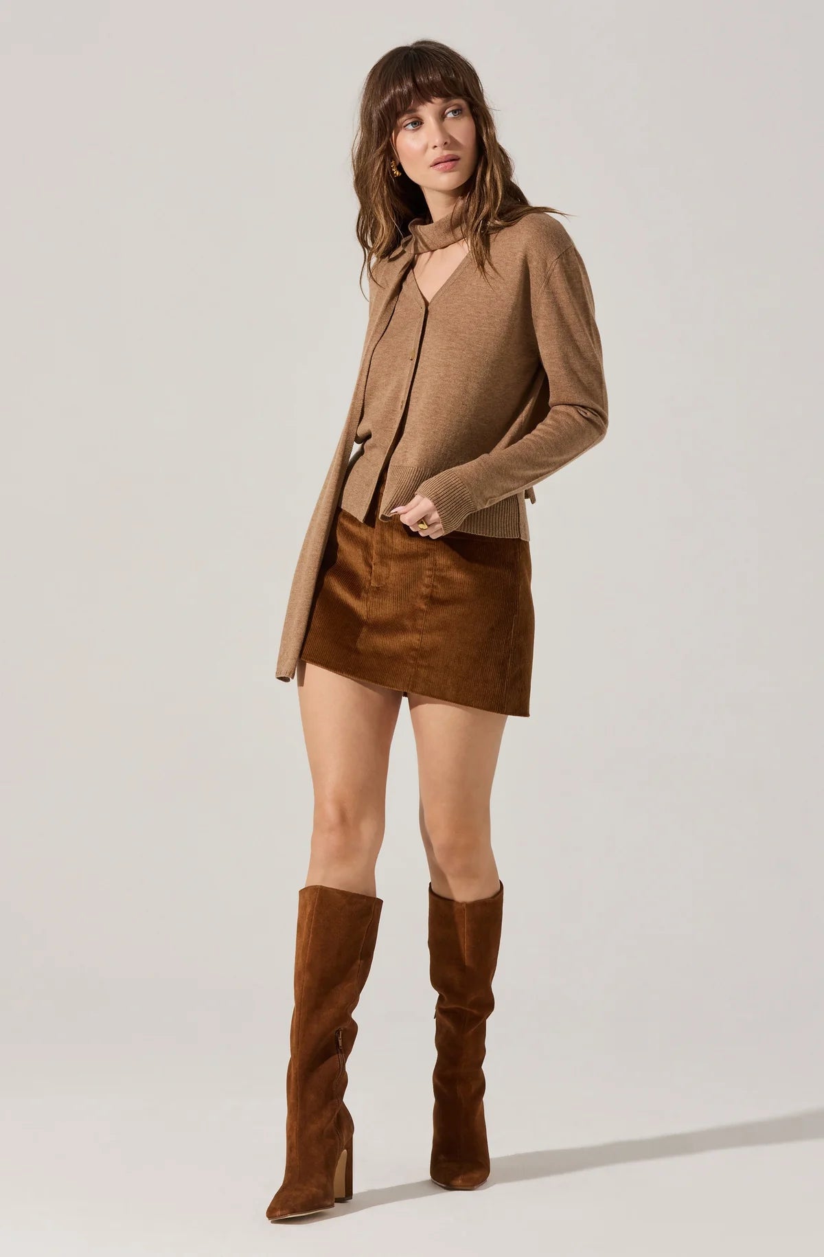 Glynne Scarf Cardigan