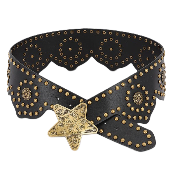 Star Buckle Belt