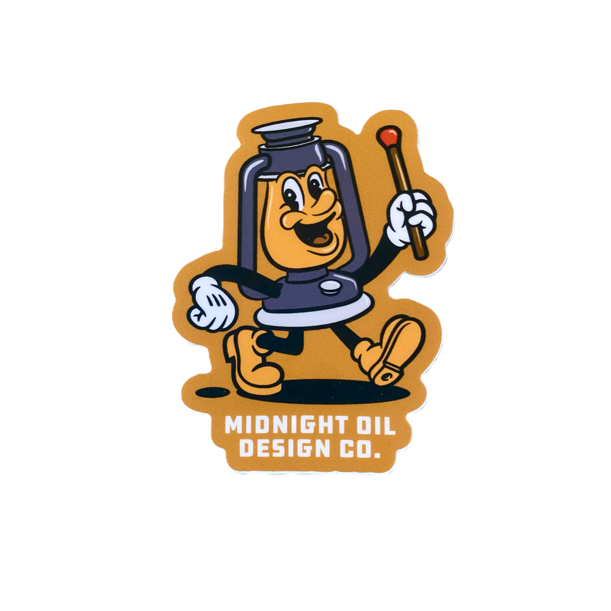 Midnight Oil Design Co. Sticker