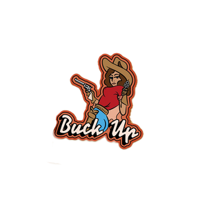 Buck Up Sticker