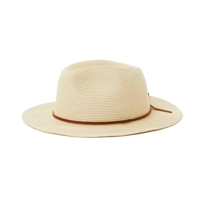 Wesley Straw Packable Hat