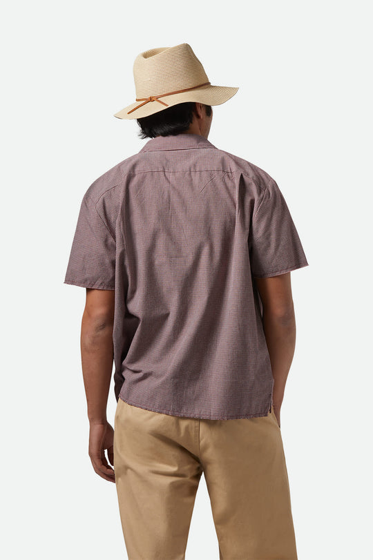 Wesley Straw Packable Hat
