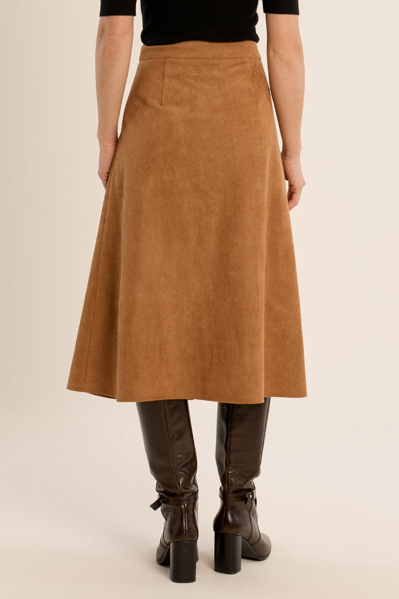 Preslee Faux Suede Skirt