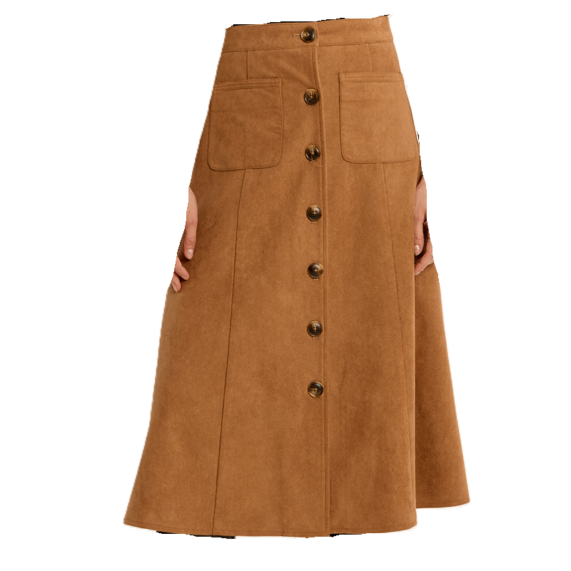 Preslee Faux Suede Skirt