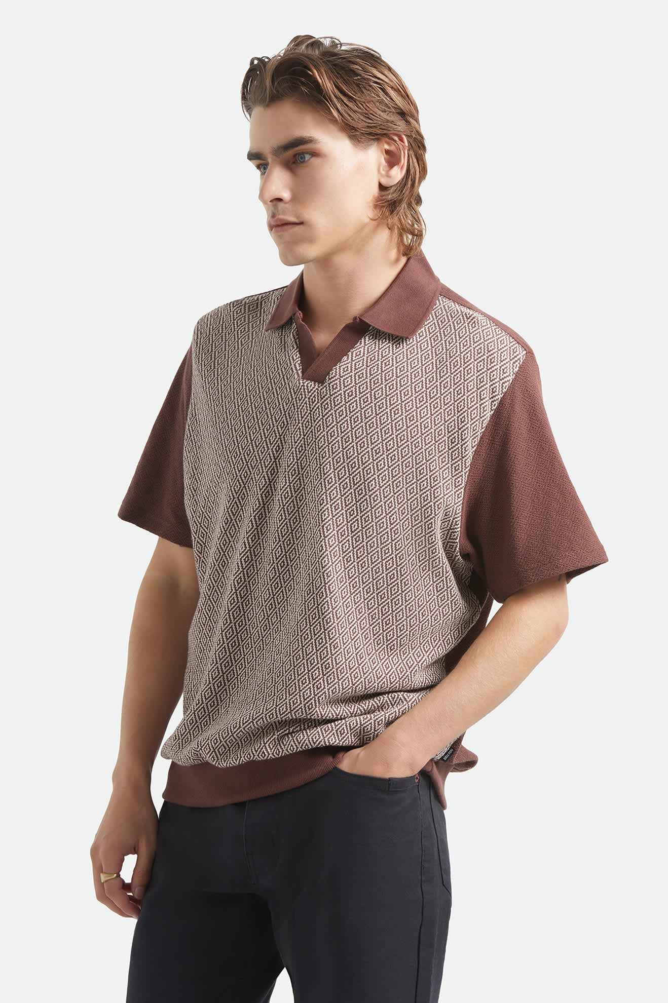 Theo Jacquard Polo