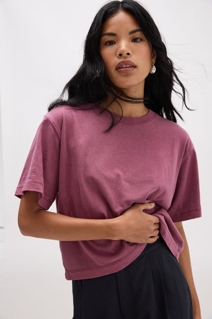 Relaxed Crop Tee