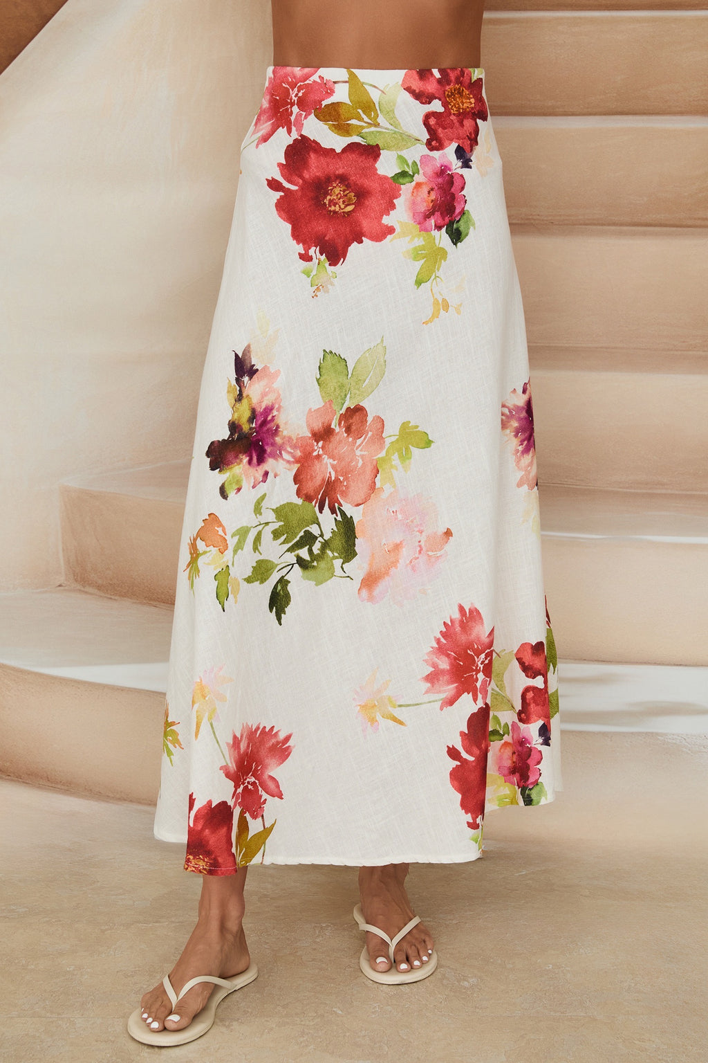 Flora Midi Skirt