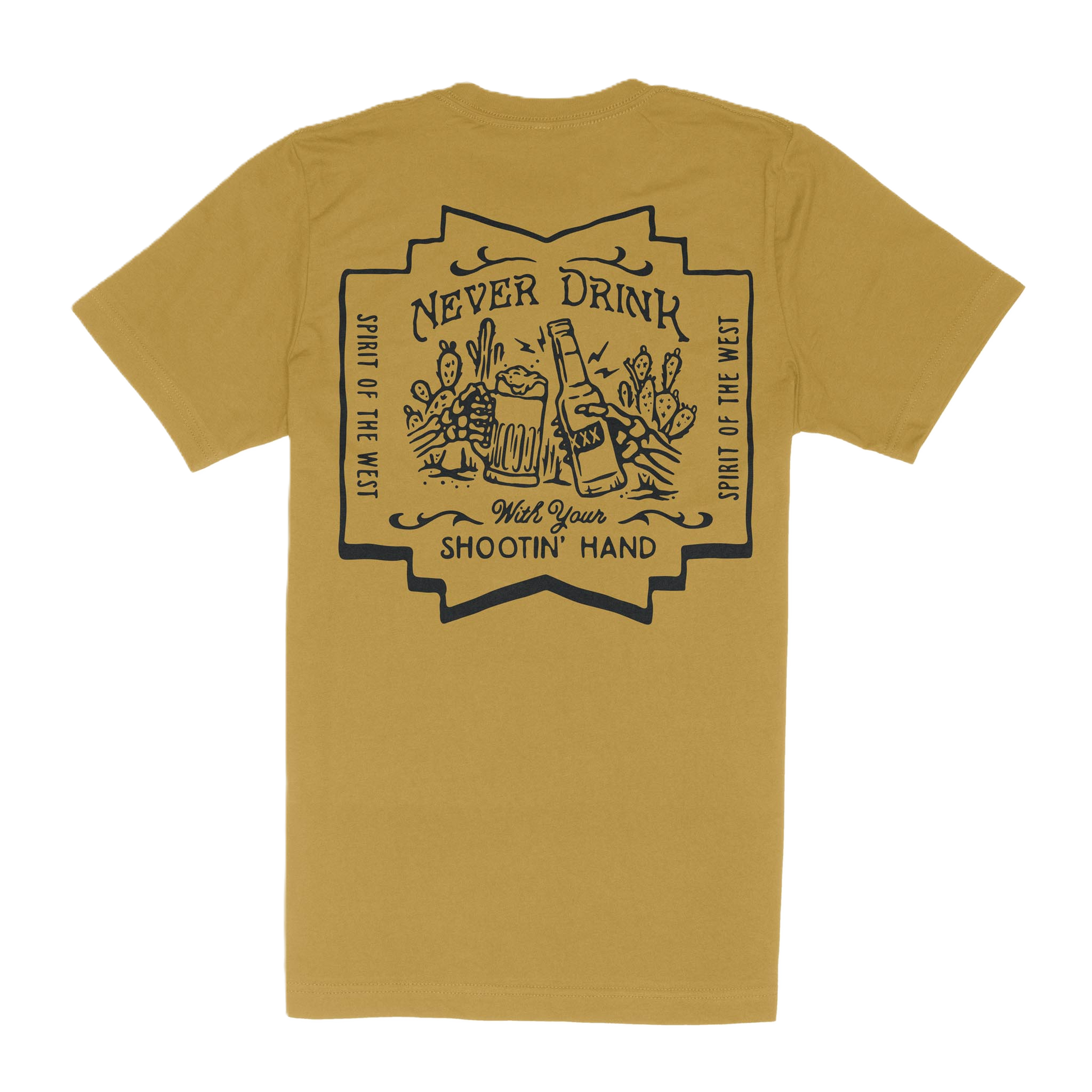 Shootin' Hand Salud Tee