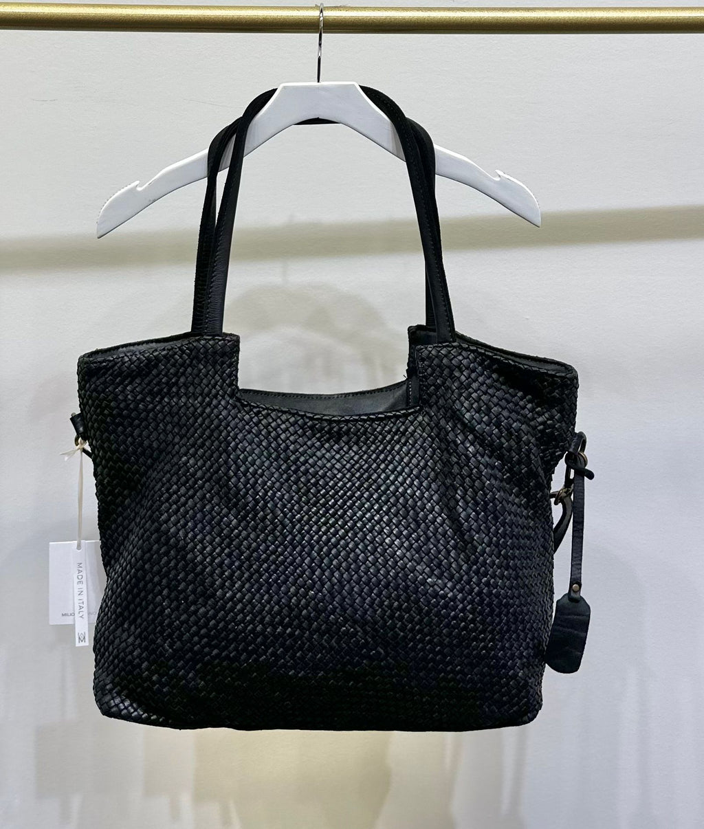 Intrecciato Braided Tote Bag