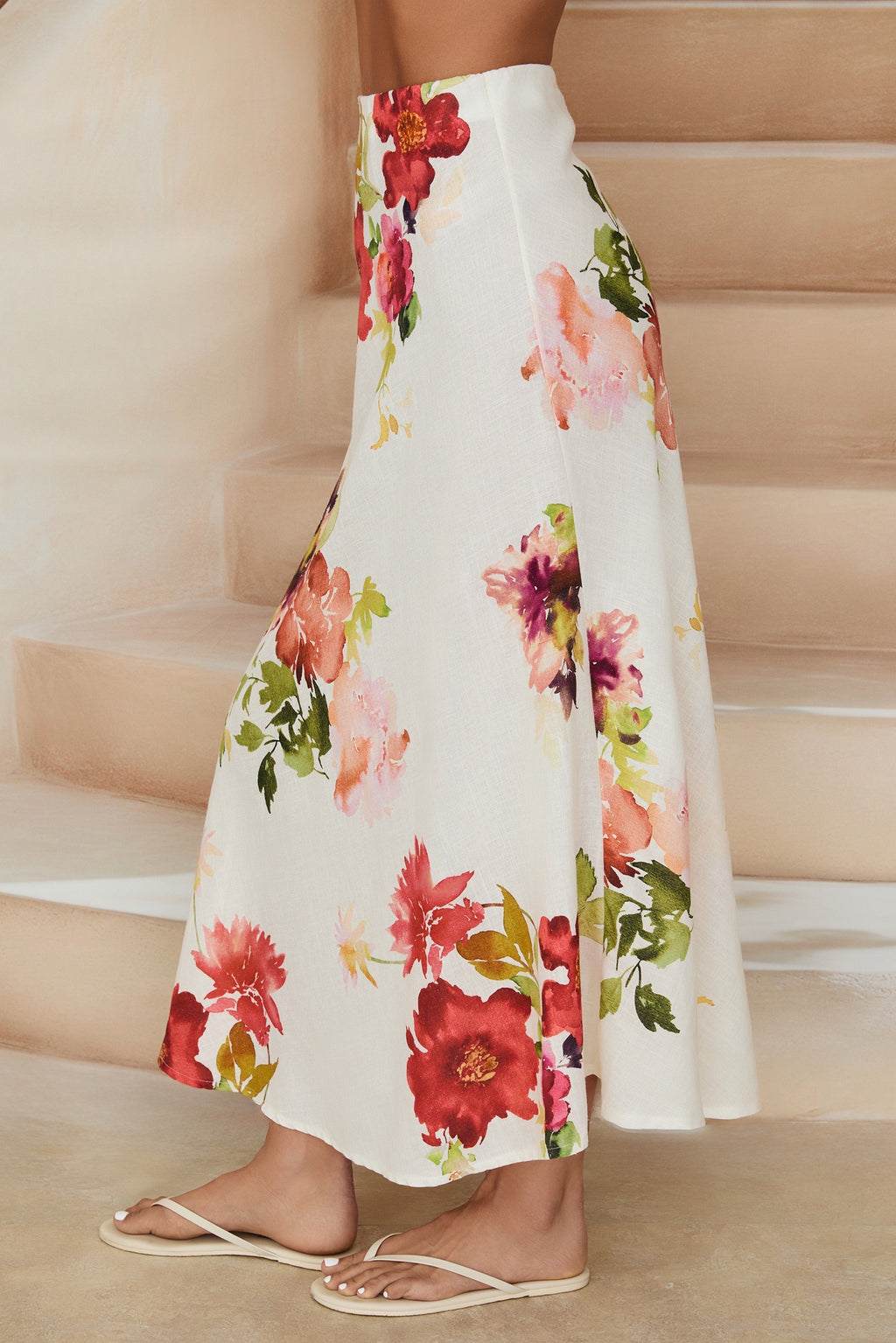 Flora Midi Skirt