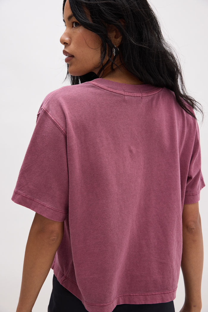 Relaxed Crop Tee