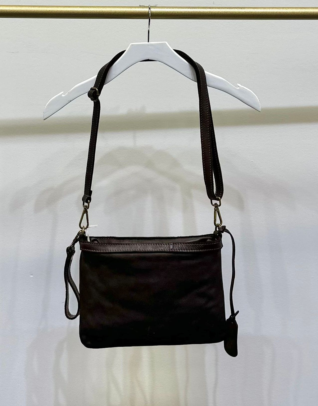 Distressed Adjustable Crossbody Bag
