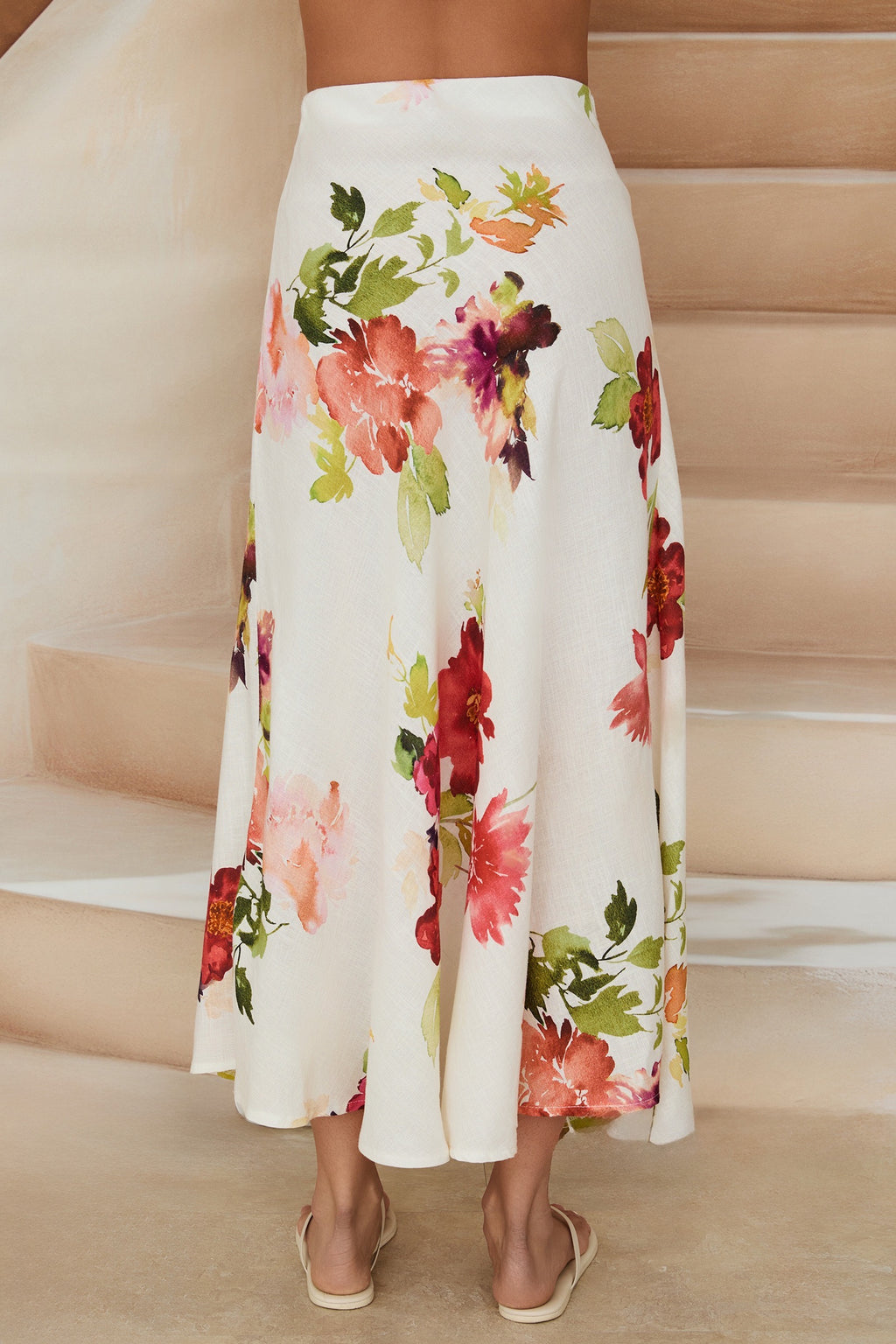Flora Midi Skirt