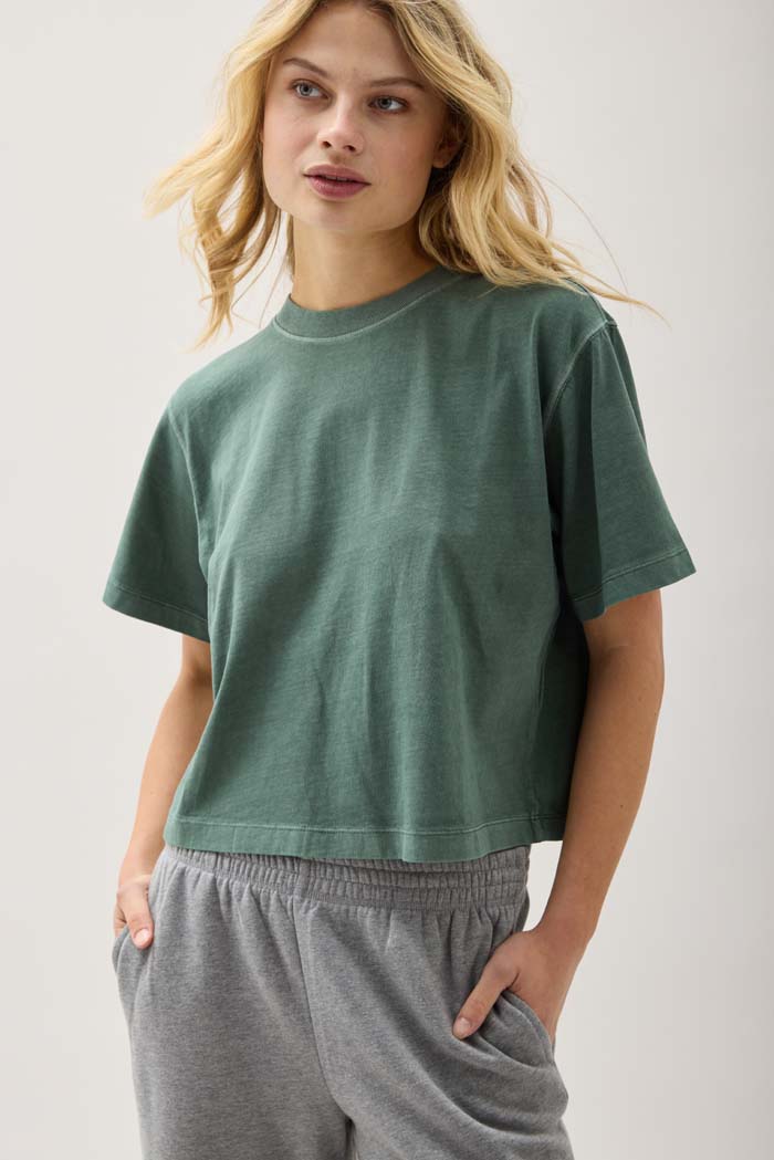 Relaxed Crop Tee