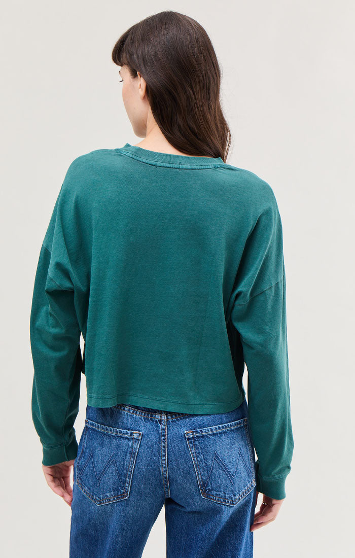 Relaxed Crop LS Tee