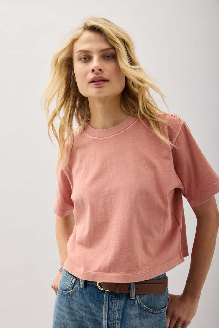 Relaxed Crop Tee