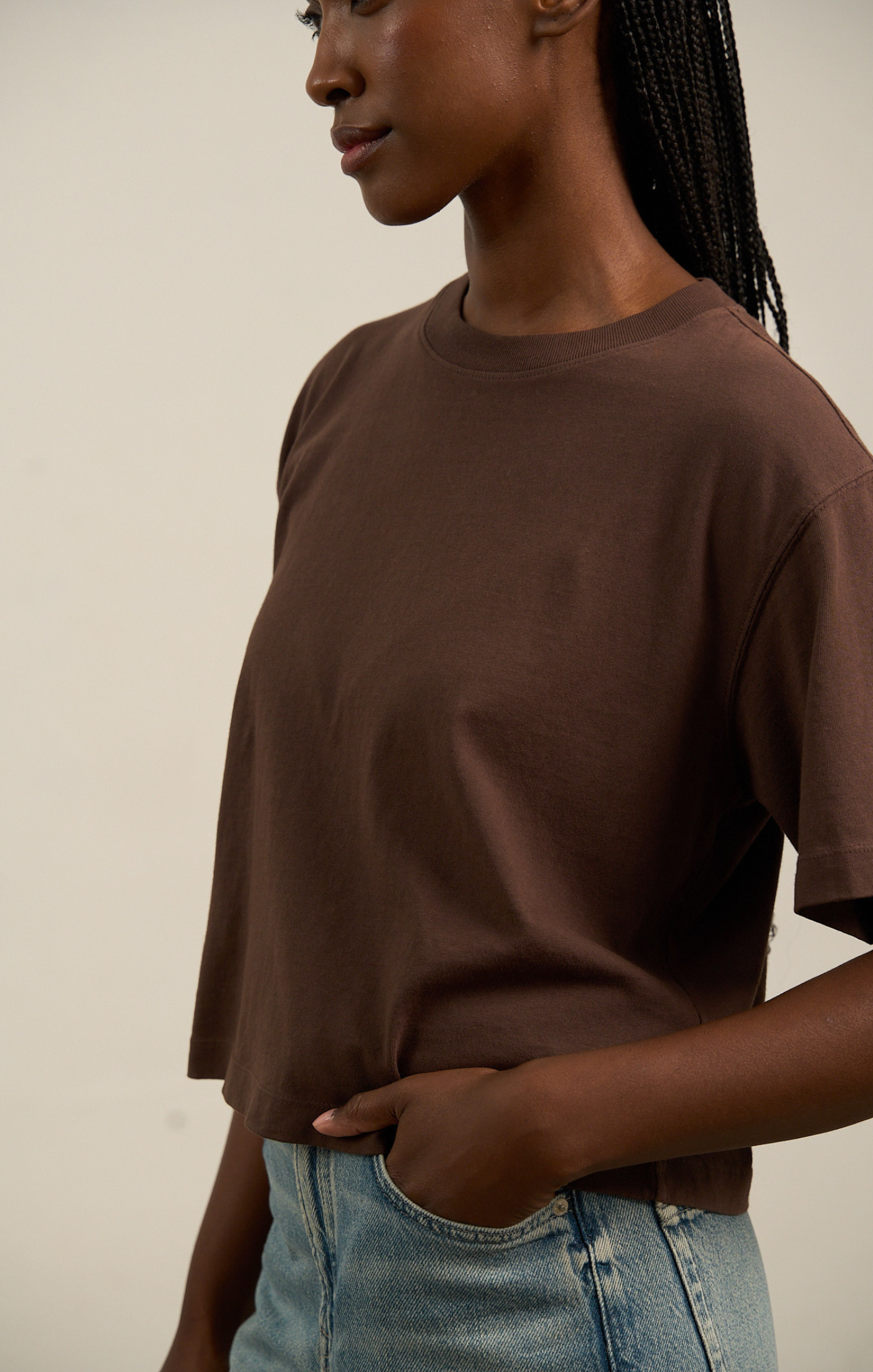 Relaxed Crop Tee