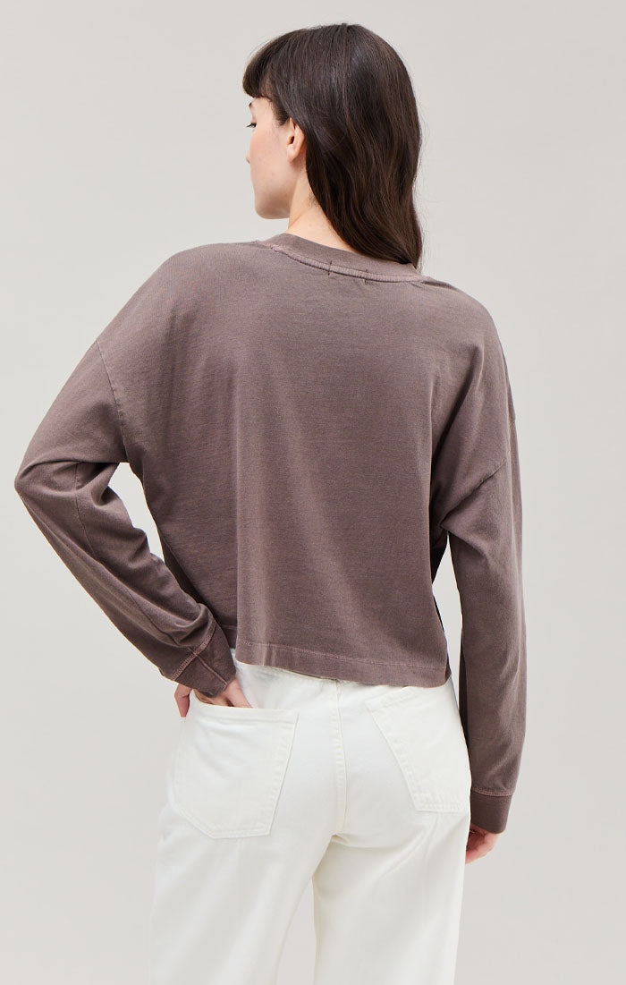 Relaxed Crop LS Tee