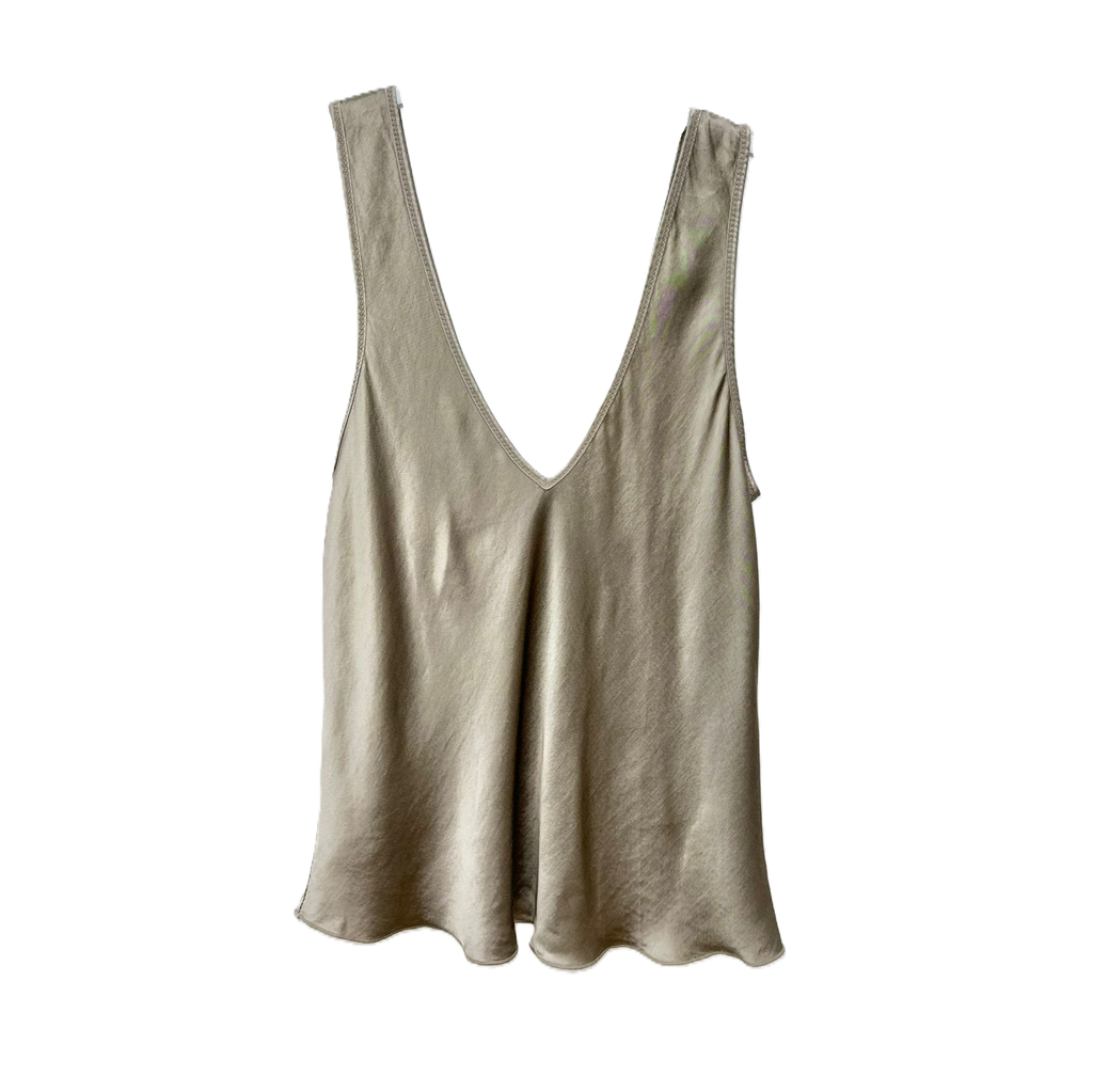 Orietta Satin Tank