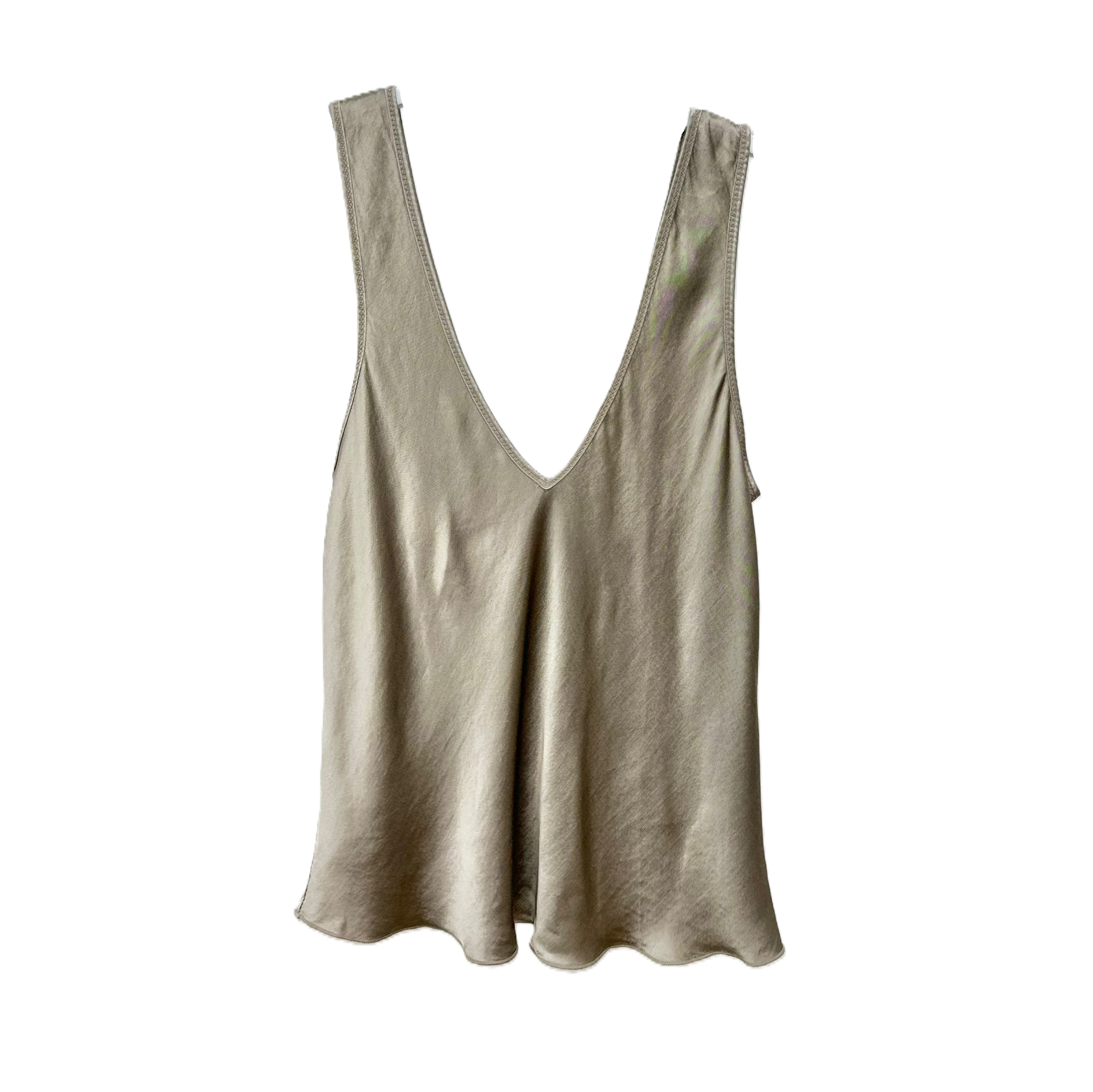 Orietta Satin Tank