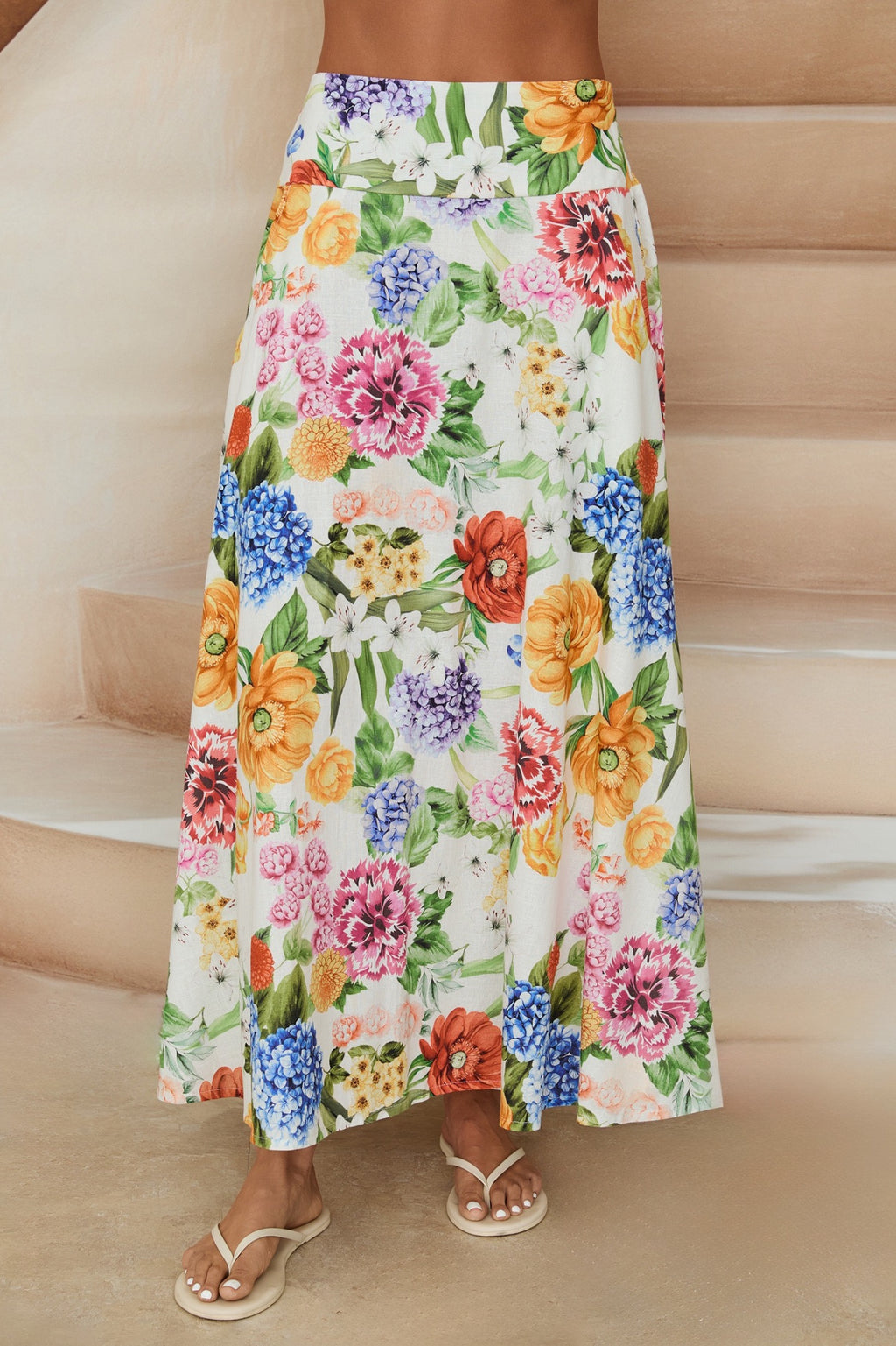 Garden Party Midi Skirt