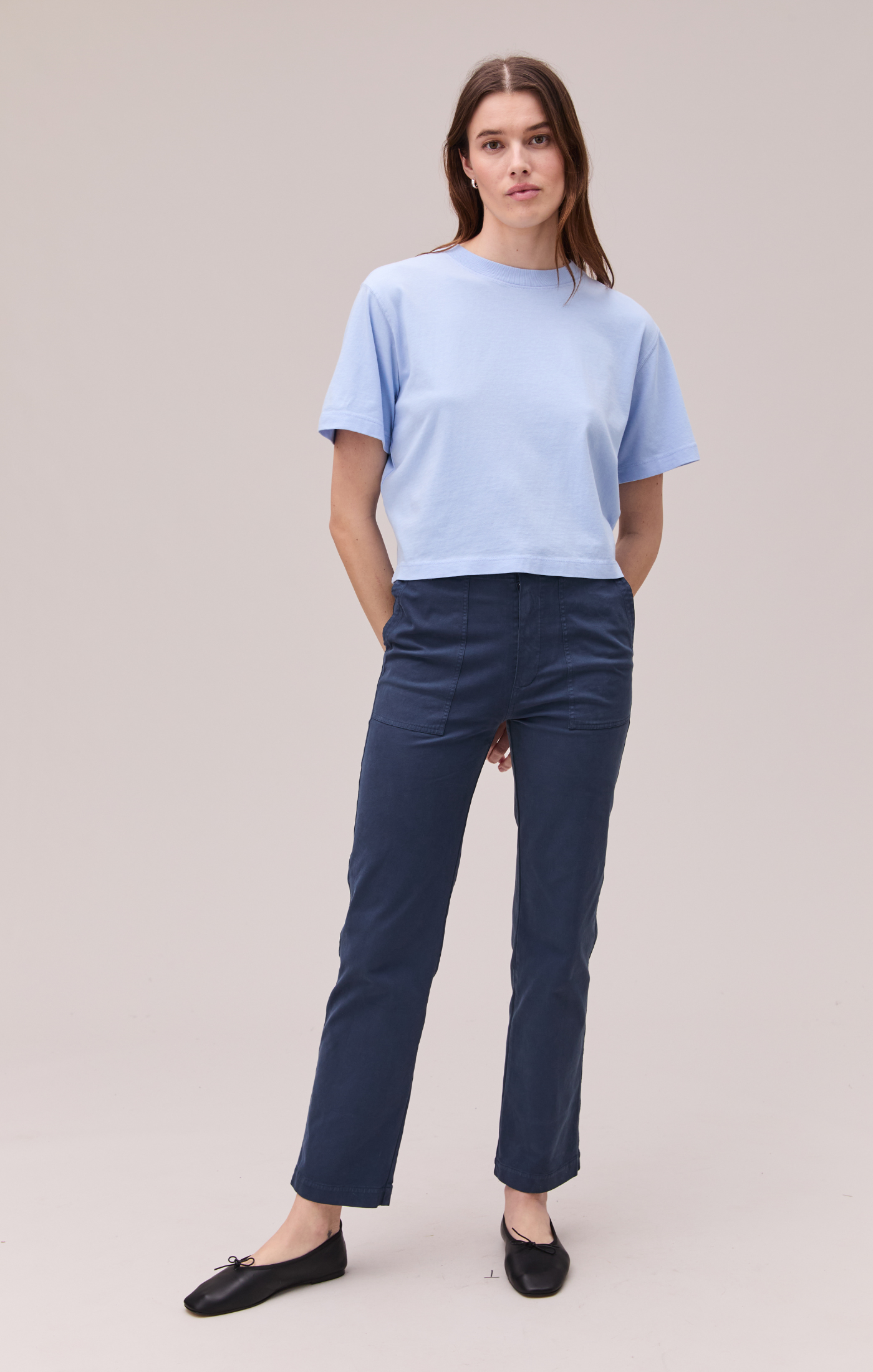 Relaxed Crop Tee