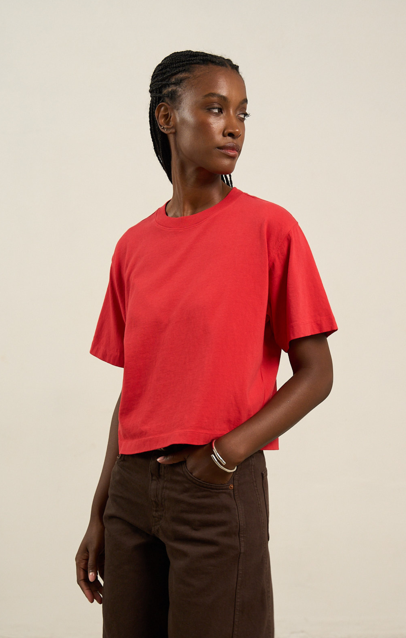 Relaxed Crop Tee