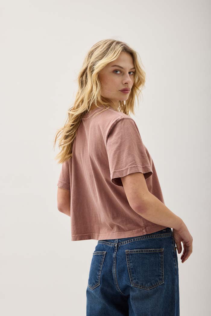 Relaxed Crop Tee
