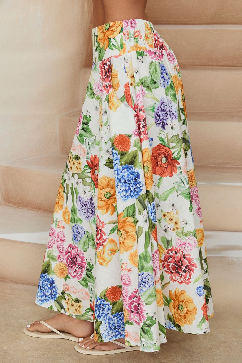 Garden Party Midi Skirt