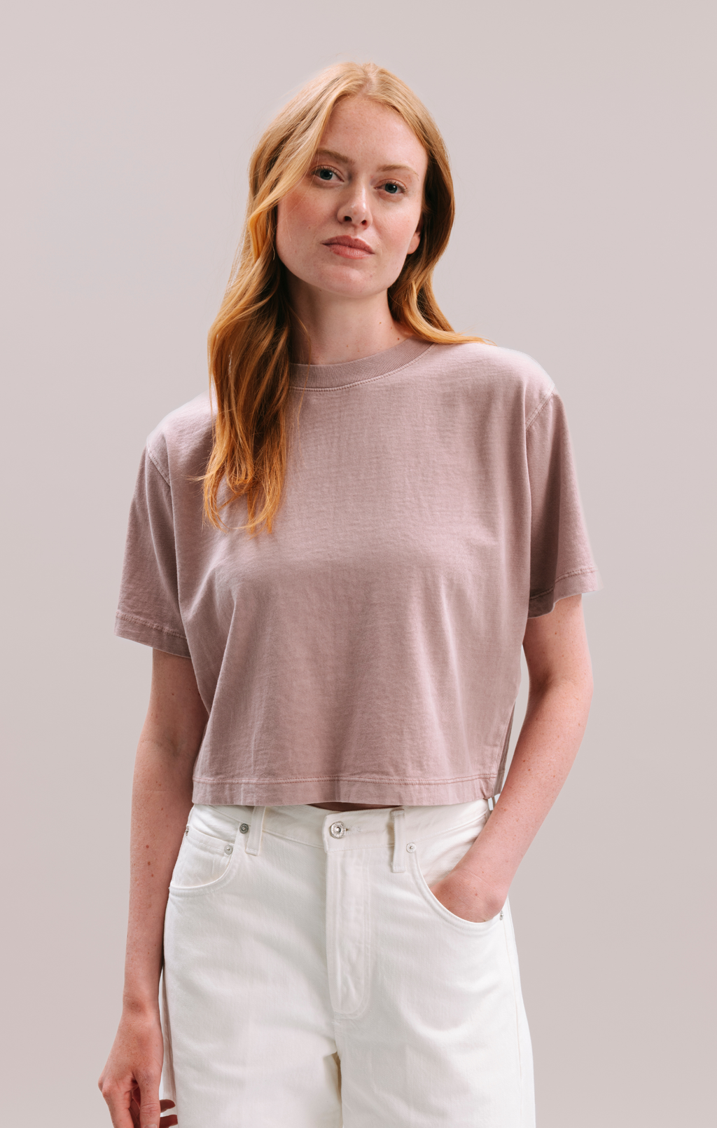 Relaxed Crop Tee