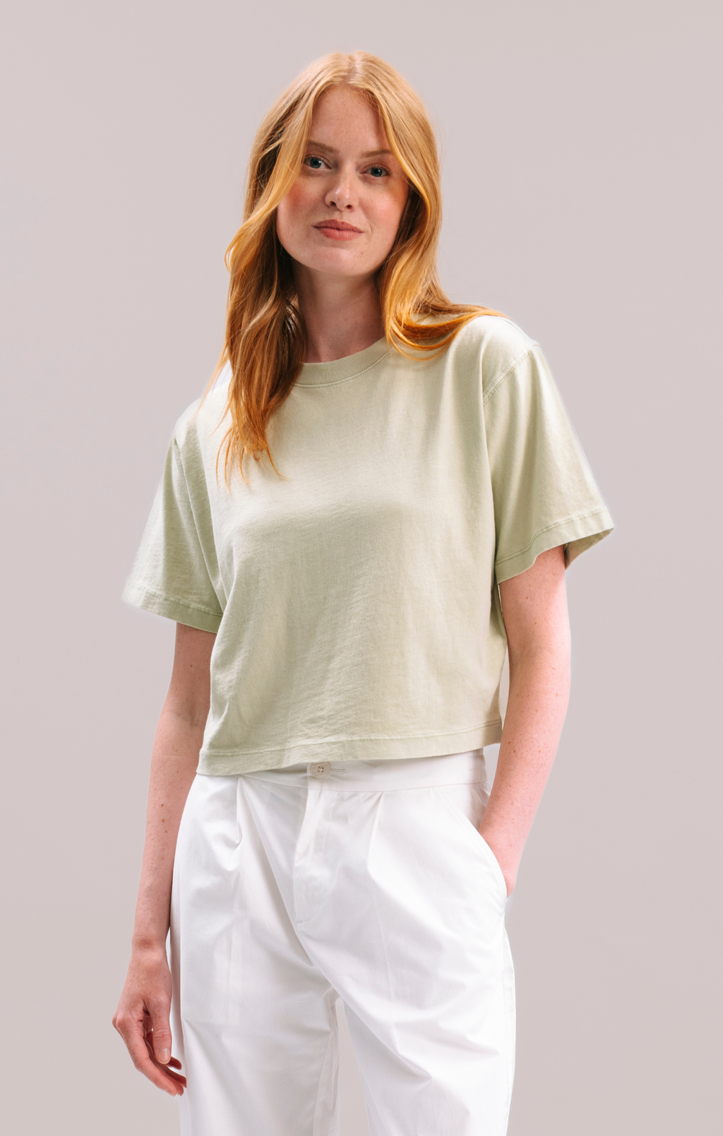 Relaxed Crop Tee
