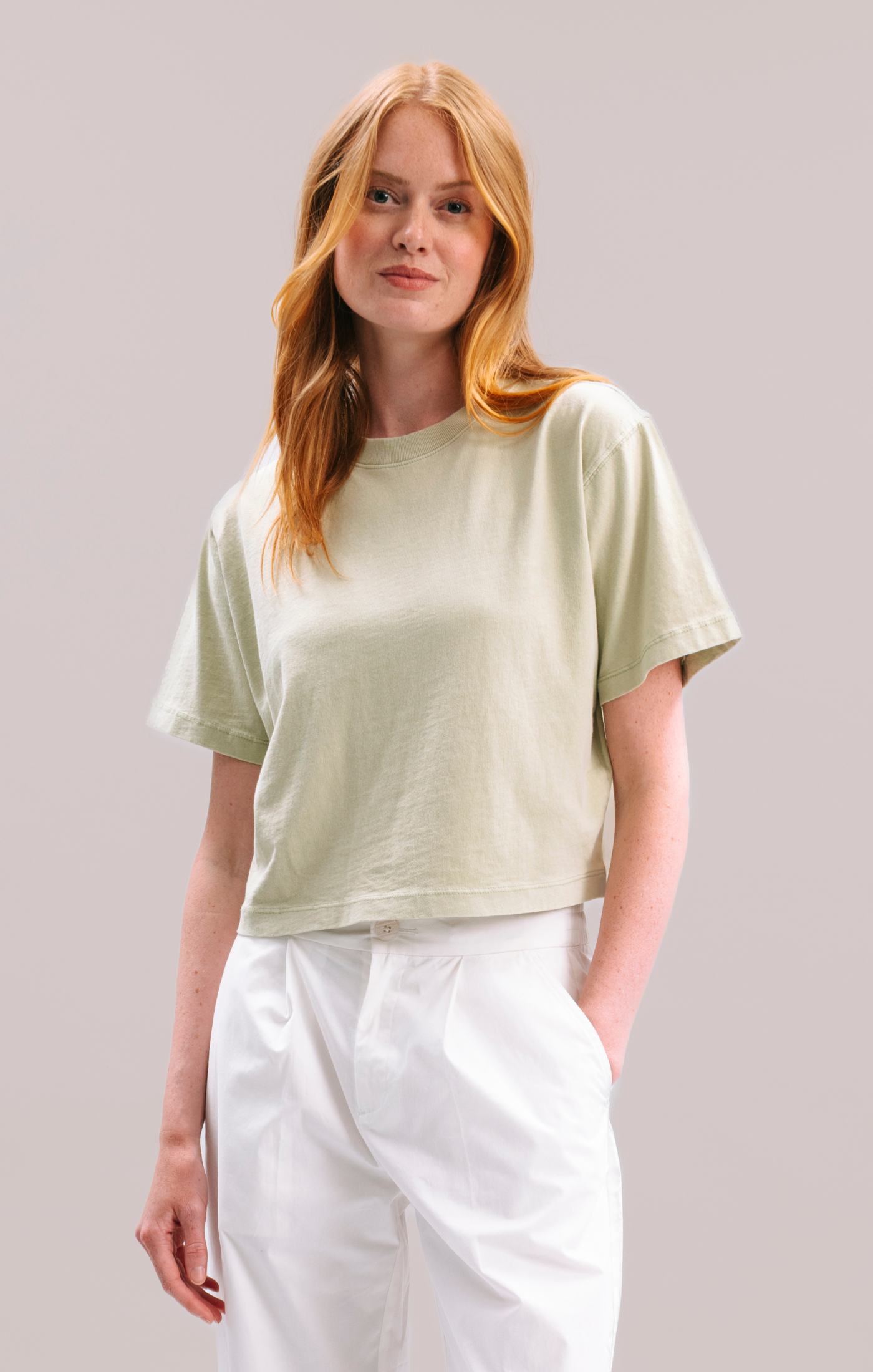 Relaxed Crop Tee