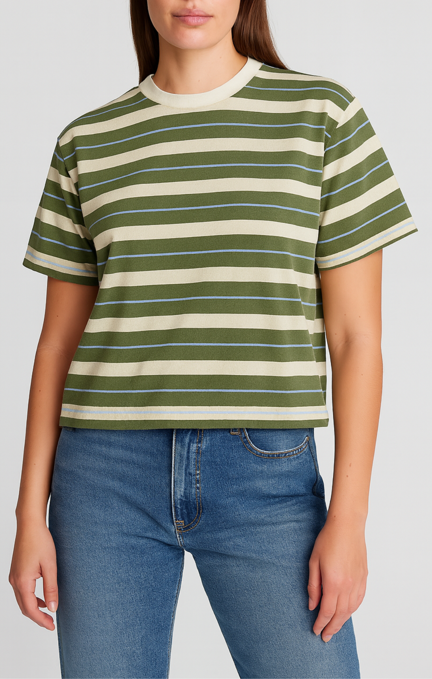 Recycled Stripe Tee