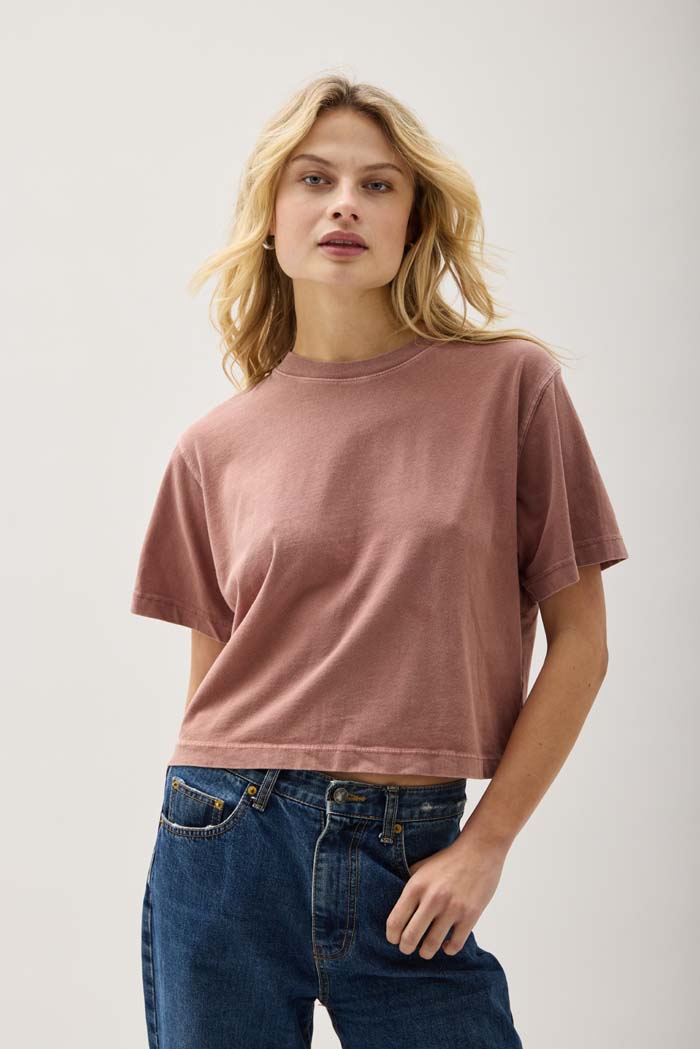 Relaxed Crop Tee