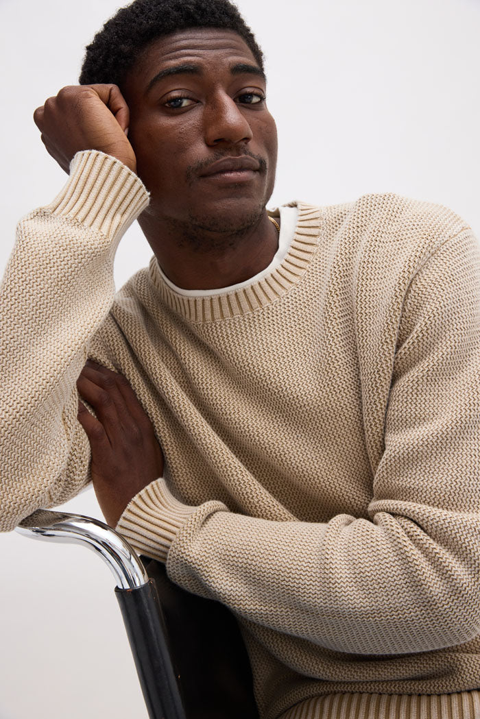 Dune Open Knit Sweater